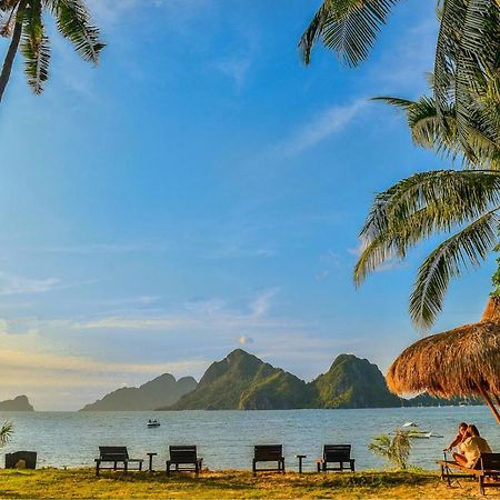 Sunset At Las Cabanas El Nido Dış mekan fotoğraf